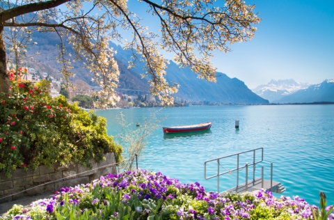 Student life at Hotel Institute Montreux. Landscape